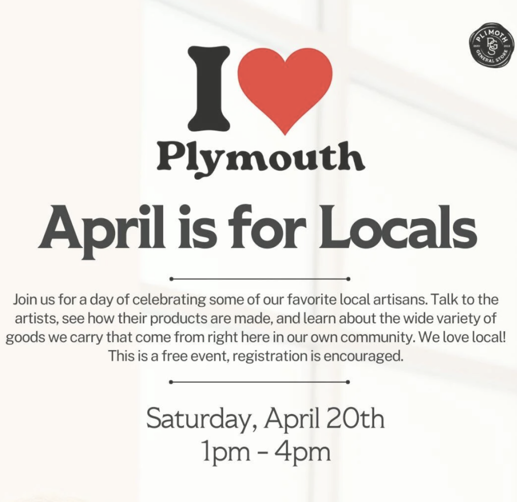 April is for Locals, Plimoth General Store